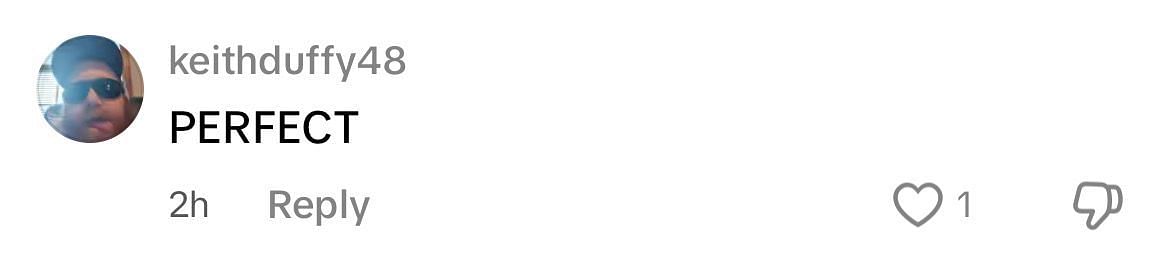 A comment hypes up Ferguson